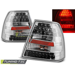 TUNING-TEC LED zadné svetlá pre VW BORA 09.98-07.05 (LIMOUSINE), chróm
