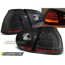 LED ZADNÉ SVETLÁ ČIERNE pre VW GOLF 5 10.03-09