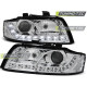 Osvetlenie TUNING-TEC predné svetlá (DRL) pre AUDI A4 10.00-10.04 (H7), chróm | race-shop.sk