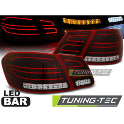 TUNING-TEC LED zadné svetlá (LED Bar) pre WHIE MERCEDES W212 E-KLASA 09-13, červená