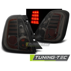TUNING-TEC LED zadné svetlá pre FIAT 500 07-15 (HATCHBACK, CABRIO), dymová