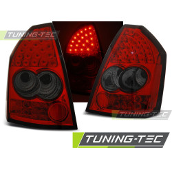TUNING-TEC LED zadné svetlá pre CHRYSLER 300C 05-08 (LIMOUSINE, bez homologizácie), červeno-dymová