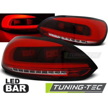 Osvetlenie TUNING-TEC LED zadné svetlá (LED Bar) pre WHIE VW SCIROCCO III 08-04.14, červená | race-shop.sk