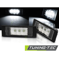 TUNING-TEC LED osvetlenie ŠPZ pre BMW E63/E64/E81/E87/Z4/MINI, číra