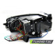 Osvetlenie TUNING-TEC LED predné svetlá (U-LED) pre LINE VW GOLF 7 11.12-17 (H7), chróm, čierna | race-shop.sk