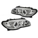 Osvetlenie TUNING-TEC predné svetlá (CCFL, Angel Eyes) pre BMW E46 04.03-06 COUPE CABRIO (H7/H1), chróm | race-shop.sk