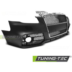 TUNING-TEC predný nárazník (Sport) pre AUDI A4 04-08, čierny chróm