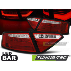 LED BAR ZADNÉ SVETLÁ ČERVENÁ BIELA pre AUDI A5 07-06.11