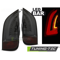 TUNING-TEC LED zadné svetlá (LED Bar) pre VW UP! 3.11- / SKODA CITIGO 12.11, dymová