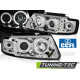 Osvetlenie TUNING-TEC predné svetlá (CCFL, Angel Eyes) pre VW PASSAT B5 3B 11.96-08.00 (H1), chróm | race-shop.sk