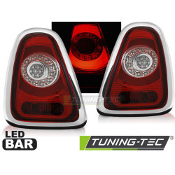 TUNING-TEC LED zadné svetlá (LED Bar) pre MINI COOPER R56,R57 10-14, červeno-biela