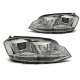Osvetlenie SVETLOMETY U-LED LIGHT DRL CHRÓMOVÉ pre VW GOLF 7 11.12-17 | race-shop.sk