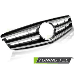 TUNING-TEC maska chladiča pre MERCEDES W204 07-14, čierny chróm