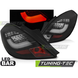 TUNING-TEC LED zadné svetlá (LED Bar) pre OPEL CORSA D 3D 04.06-14, čierna