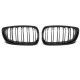 Body kit a vizuálne doplnky TUNING-TEC maska chladiča (Double Bar Sport Look) pre BMW E92/E93 07-10 C/C, lesklá čierna | race-shop.sk