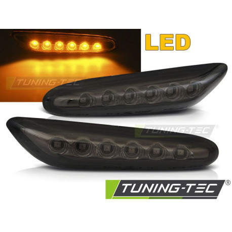 Osvetlenie TUNING-TEC bočné smerovky pre BMW E46 / E60 / E87 / E90, dymová, V1 | race-shop.sk