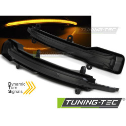 TUNING-TEC smerovky do zrkadiel (SEQ) pre AUDI Q5 12-18 / Q7 09-15, dymová