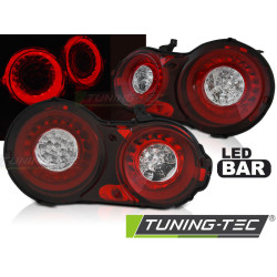 TUNING-TEC LED zadné svetlá pre NISSAN GT-R 08-11.13, červeno-biela
