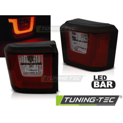 TUNING-TEC LED zadné svetlá (LED Bar) pre VW T4 90-03.03, červeno-dymová
