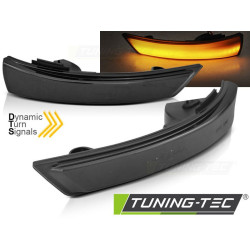 TUNING-TEC bočné smerovky (SEQ) pre FORD FOCUS 08-18 / MONDEO 10-14, dymová