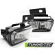 TUNING-TEC hmlové svetlá pre VW GOLF 2 08.83-08.91, chróm, V2