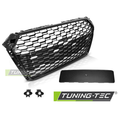 Body kit a vizuálne doplnky MASKA SPORT LESKLÁ ČIERNA PDC pre AUDI A4 B9 15-19 | race-shop.sk