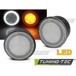 TUNING-TEC predné smerovky pre CHRYSLER JEEP WRANGLER JK 07-18, biela