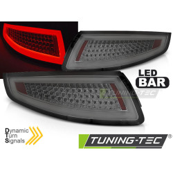 TUNING-TEC LED zadné svetlá (LED Bar, SEQ) pre PORSCHE 911 997 04-09, dymová