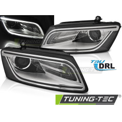 TUNING-TEC predné svetlá (True DRL) pre AUDI Q5 08.12-17 (H7), chróm