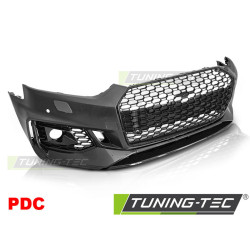 TUNING-TEC predný nárazník (Sport) pre AUDI A5 16-19 (pre parkovacie senzory), čierna