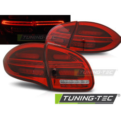TUNING-TEC LED zadné svetlá pre PORSCHE CAYENNE 10-15, červeno-biela