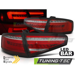 LED PÁS ZADNÉ SVETLÁ ČERVENO BIELE SEQ pre AUDI A4 B8 12-15 SEDAN OEM BULB