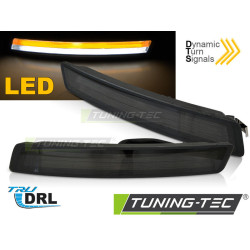 TUNING-TEC predné smerovky (DRL, SEQ) pre VW NEW BEETLE 06-10, dymová