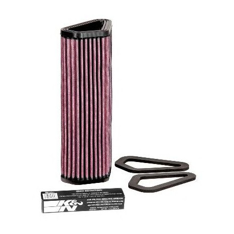 Vložky do pôvodného airboxu moto Športový vzduchový filter K&N DU-1007 | race-shop.sk