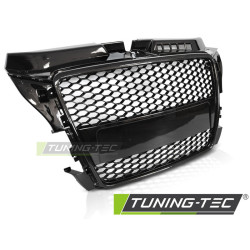 TUNING-TEC maska chladiča (Sport) pre AUDI A3 (8P) 04.08-07.12, lesklá čierna