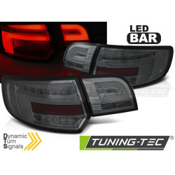 TUNING-TEC LED zadné svetlá (LED Bar, SEQ) pre AUDI A3 8P 5D 08-12, dymová
