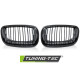 Body kit a vizuálne doplnky RACES maska chladiča (Sport) pre BMW X5 E70 / X6 E71 08, lesklá čierna | race-shop.sk