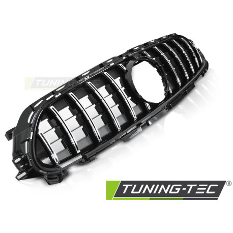 Body kit a vizuálne doplnky TUNING-TEC maska chladiča (Sport) pre MERCEDES W213 SPORT 20-23, čierny chróm | race-shop.sk