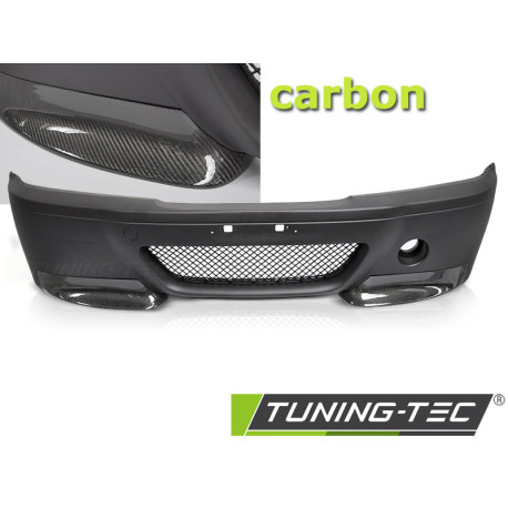 Body kit a vizuálne doplnky TUNING-TEC predný nárazník (CSL Look) pre BMW E46 4D/5D 98-05, karbón | race-shop.sk