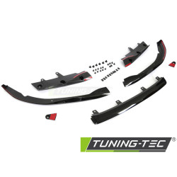 TUNING-TEC predný splitter (Performance) pre BMW G22 G23 20, lesklá čierna