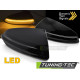 TUNING-TEC smerovky do zrkadiel (SEQ) pre MERCEDES VITO W204 W164, dymová