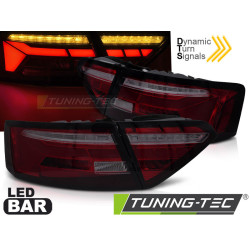 LED ZADNÉ SVETLÁ RED SMOKE SEQ pre AUDI A5 11-16