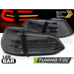 TUNING-TEC LED zadné svetlá (SEQ) pre VW GOLF 7 13-17 SW (VARIANT), dymová