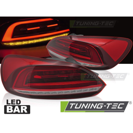Osvetlenie TUNING-TEC LED zadné svetlá (LED Bar) pre VW SCIROCCO III 08-14, červená | race-shop.sk
