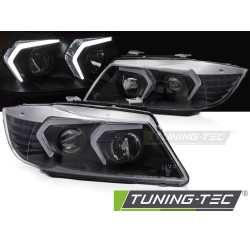 TUNING-TEC predné svetlá pre BMW E90/E91 05-08, čierna