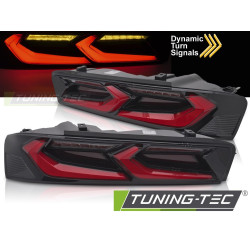 TUNING-TEC LED zadné svetlá pre CHEVROLET CAMARO 16-18 (bez homologizácie), červeno-čierna