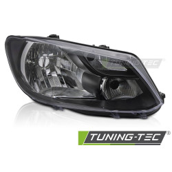 TUNING-TEC predné svetlo pre VW CADDY 11-14 (H4, TYC), čierna, pravé