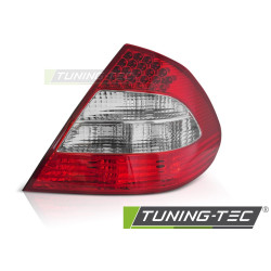 TUNING-TEC LED zadné svetlo pre MERCEDES W211 06-09 4D (TYC), červeno-biela, pravé