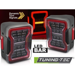 TUNING-TEC LED zadné svetlá pre CHRYSLER JEEP WRANGLER JK 07-18, čierna