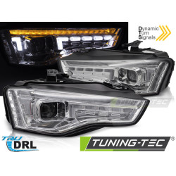 TUNING-TEC predné svetlá (Halogen, SEQ) pre AUDI A5 11-16, chróm